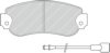 FERODO FDB257 Brake Pad Set, disc brake